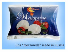 Una “mozzarella” made in Russia